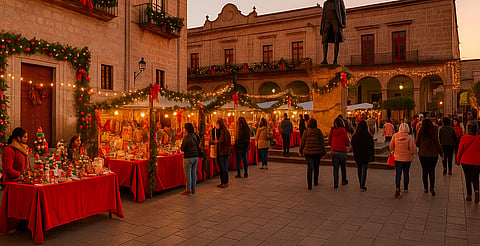 Mujeres emprendedoras brillan en Morelia con bazar navideño