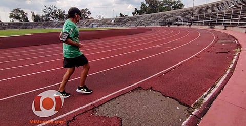 Reconoce Cecufid prioridad para rehabilitar pista de atletismo en el Venustiano Carranza