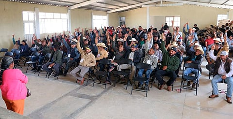 Acompaña IEM consultas por manzana en la comunidad indígena de Donaciano Ojeda en Zitácuaro