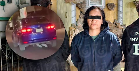 Atropelló y arrastró a un motociclista durante más de 1 km