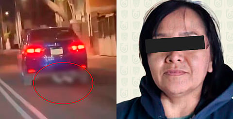 Detienen a Gaby "N", acusada de homicidio tras atropellar a motociclista en CDMX