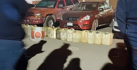 Bajo investigación base del AROP por presunta sustracción de gasolina; hay dos detenidos 