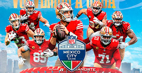 ¡Oficial! San Francisco 49ers serán locales en la CDMX