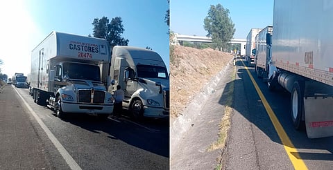 Viajeros pasan más de 24 horas atrapados en la Guadalajara–Morelia tras hechos violentos