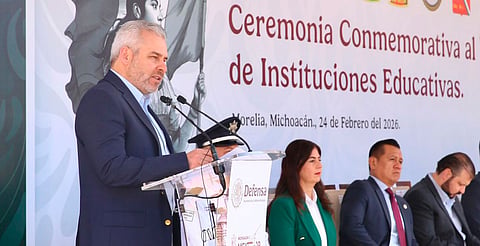 “Cooperación sí, sumisión no”: Bedolla respalda estrategia de Sheinbaum y reconoce valentía del Ejército