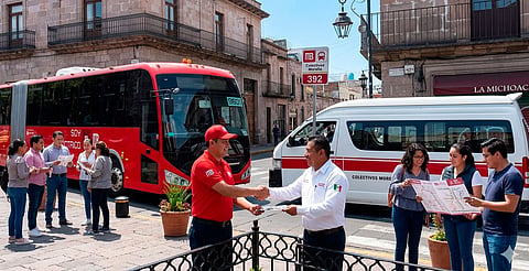 Proyecto de metrobús en Morelia requeriría diálogo con transportistas: Alfonso Martínez