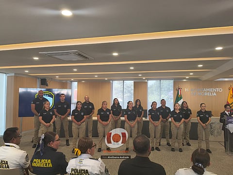 SIAP busca dignificar y fortalecer a policías de Morelia