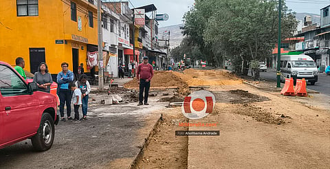 Sustitución de red sanitaria en avenida Pedregal concluirá a finales de marzo: Ooapas