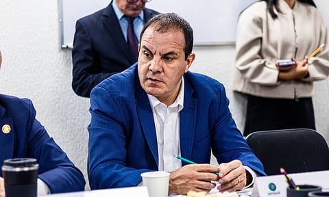 Cuauhtémoc Blanco afirma que su iniciativa sobre difamación aún no ha sido presentada