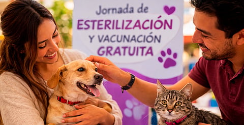 ¡Esterilización y vacuna antirrábica gratis para perros y gatos en Morelia!