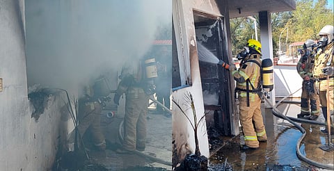 Controlan incendio en vivienda de Morelia; una cafetera lo habría provocado
