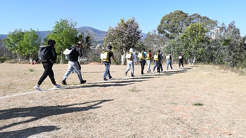 Morelia se prepara con tres brigadas ante temporada de incendios forestales