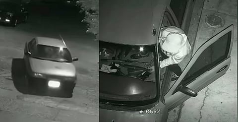 Video: así robaron auto en plena madrugada en la Primo Tapia Oriente de Morelia