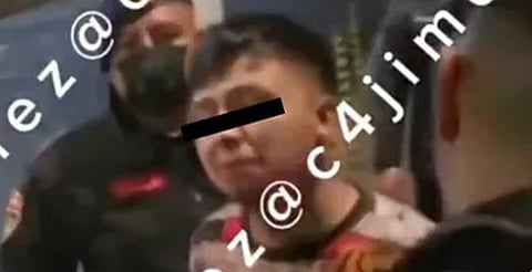 Sicario llora y quiere a su mamá al ser detenido por homicidio en CDMX