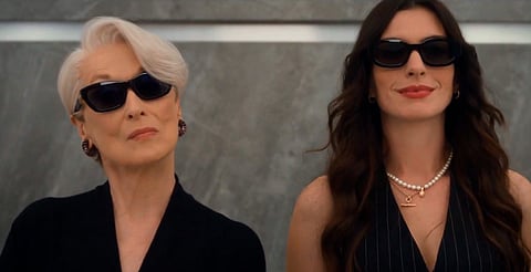 Miranda Priestly vuelve: revelan póster oficial de "El diablo viste a la moda 2"
