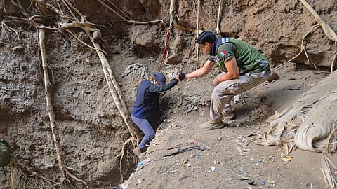Localizan restos óseos en operativo de búsqueda en Tacámbaro, Michoacán