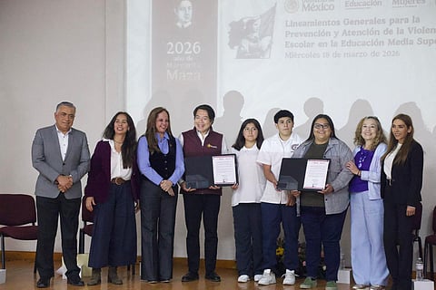 Van por convivencia sin violencia en bachillerato con nuevos lineamientos