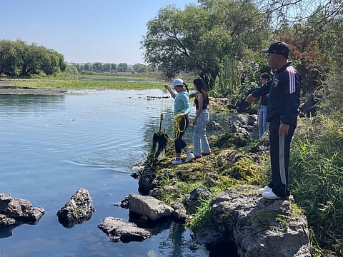 Impulsan cuidado de La Mintzita con actividades ambientales