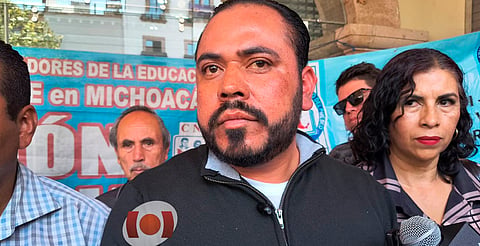 Pide CNTE que gobernador de Michoacán esté presente en la mesa de diálogo