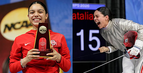 ¡Oro para México! Natalia Botello arrasa en final de la NCAA