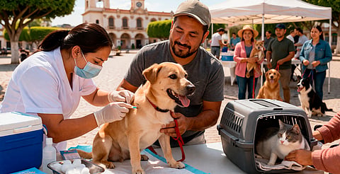 Habrá vacunación antirrábica gratuita para perros y gatos en Taretan