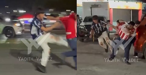 Riña tras derrota de Rayados deja 5 detenidos, incluidos menores [VIDEO]