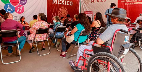 Arranca Bienestar inscripción a la pensión para personas con discapacidad