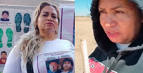 “Vámonos a casa”: Ceci Flores encuentra restos de su hijo
