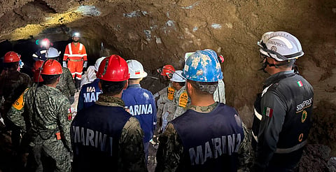 Rescate contrarreloj en Sinaloa: agua y lodo complican búsqueda de mineros