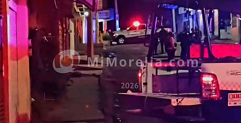 Matan a hombre casi a la medianoche en Morelia; no saben quién es