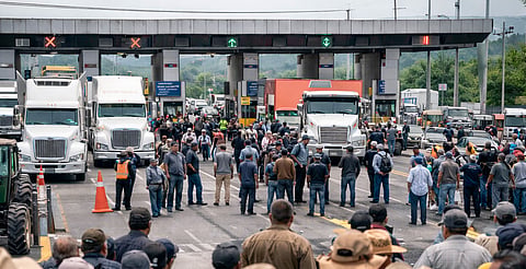 Apoyos, créditos y seguridad: así responde el gobierno a transportistas y agricultores