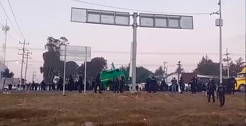 Tensión en Tlaxcala: campesinos piden frenar uso de la fuerza [VIDEOS]