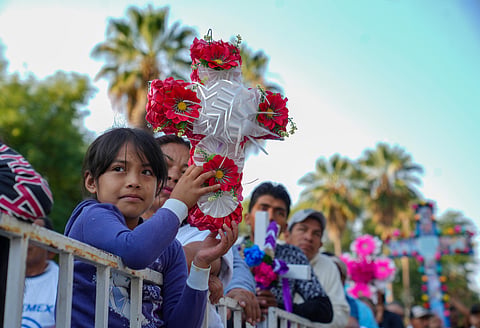 Cruces, tradición y trabajo: Morelia conmemora el Día del Albañil