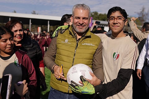 Listas 48 canchas para Mundialito Escolar en Michoacán: Ramírez Bedolla