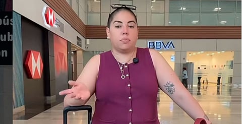 Quedó varada y deberá cubrir un nuevo vuelo con costo estimado de 11 mil pesos