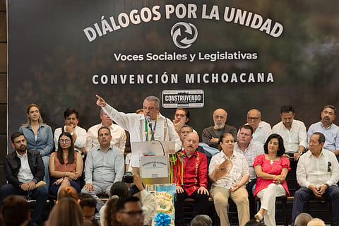 "El pueblo de Michoacán le levantará la mano a Raúl Morón en el 2027": legisladores federales