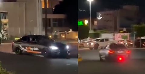 Captan a automovilista que usó glorieta como ‘pista’ en Morelia [VIDEO]