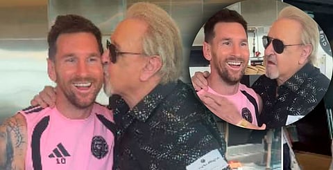 El actor mexicano confesó que el futbolista argentino es su máximo ídolo