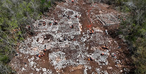 INAH preserva posible altar maya encontrado en zona del Tren Maya en Yucatán