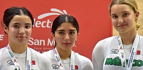 México conquista plata en Velocidad por Equipos en el Panamericano Junior