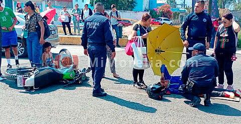 Los oficiales acudían a una emergencia con códigos encendidos y en el trayecto ocurrió el percance