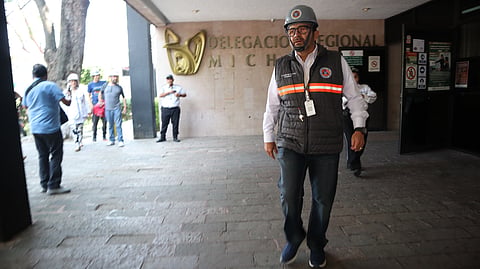 IMSS Michoacán reafirma cultura de prevención en su primer Simulacro Nacional