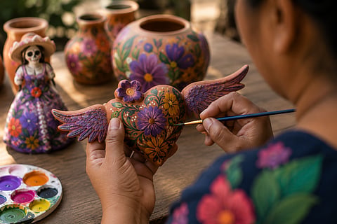 ¿Te gusta la artesanía michoacana? Habrá pintado gratuito en Morelia