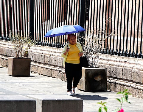 Calor y nubosidad marcarán el clima de este sábado en Morelia