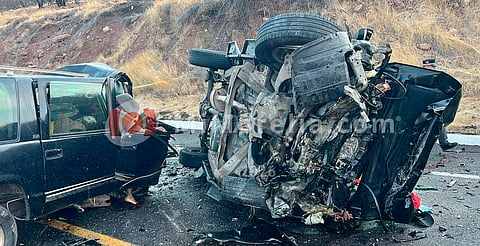Fatal choque en la Siglo XXI dejaría al menos siete fallecidos