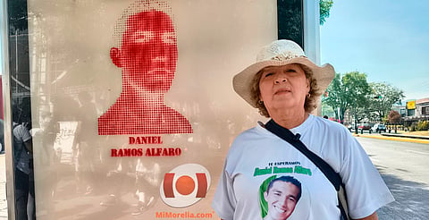 Daniel desapareció a los 20 años; su madre no deja de buscarlo en Michoacán