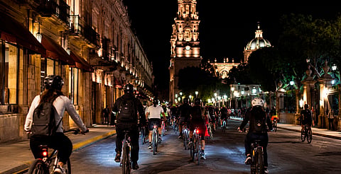 Rodada nocturna recorrerá calles icónicas de Morelia por su aniversario