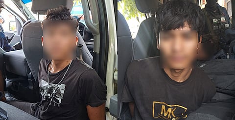 Un hombre fue detenido y un adolescente asegurado