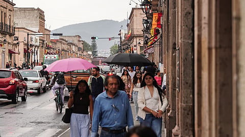 Morelia alcanzará los 30°C este sábado entre nubes y posibles lluvias