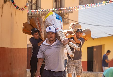 Fuego y arte, Angangueo hace de la pólvora una expresión cultural
